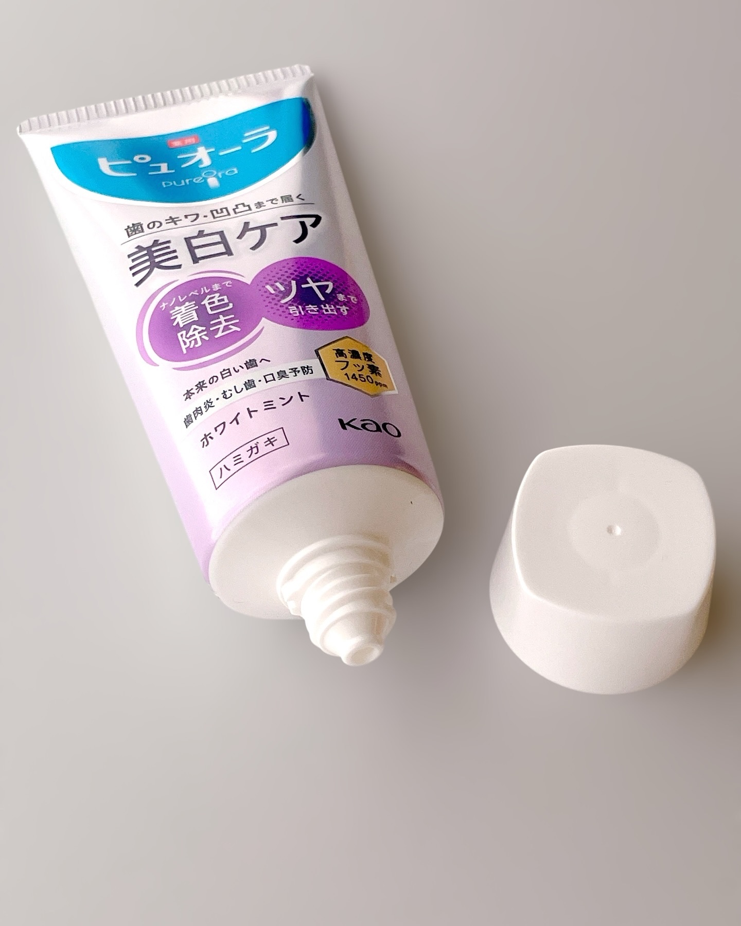 薬用ピュオーラ 美白ケア ハミガキ/ピュオーラ/歯磨き粉を使ったクチコミ（2枚目）