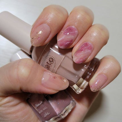 サンリオネイル/DAISO/マニキュアを使ったクチコミ(1枚目)