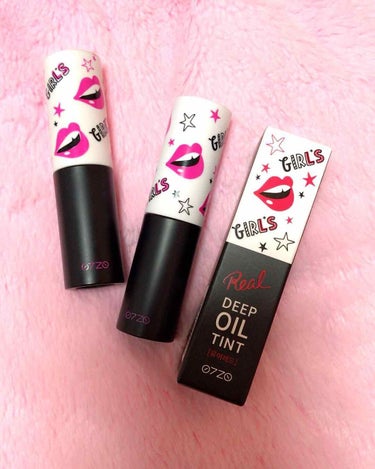 DAISO 0720 REAL DEEP TINTのクチコミ「韓国DAISOの0720シリーズ🌹
REAL DEEP OIL TINT  # YOUR RE.....」（2枚目）