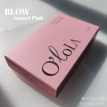 ブロー(Blow)/OLOLA/カラーコンタクトレンズを使ったクチコミ（5枚目）