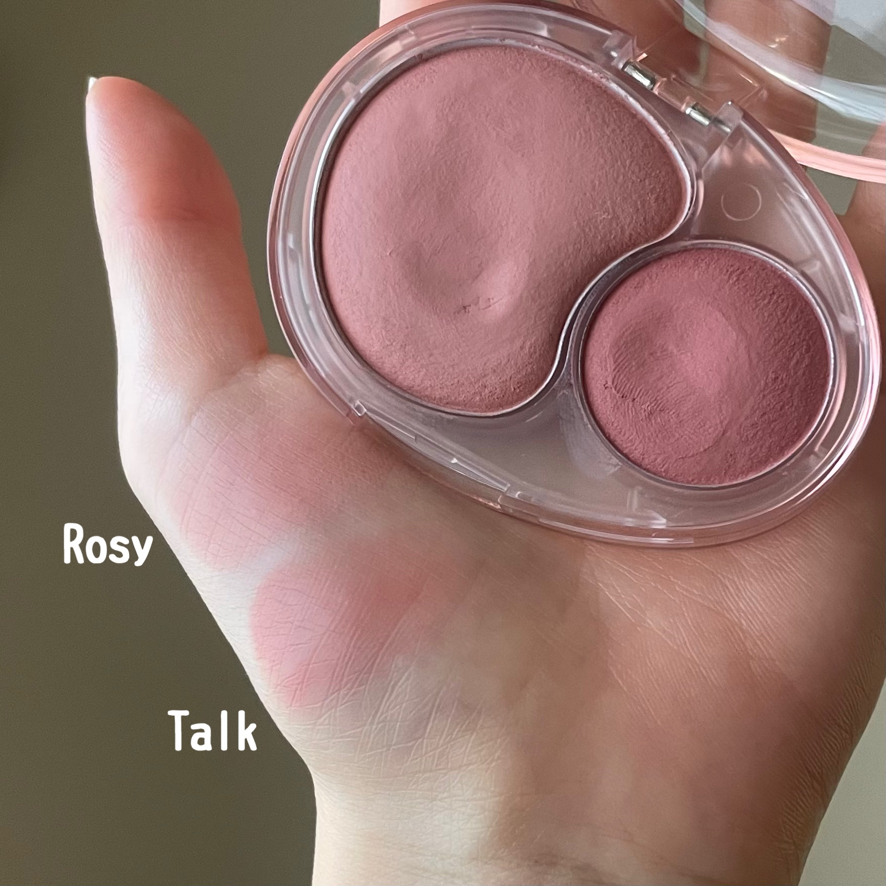 デュアルチークメロウ/fwee/ジェル・クリームチークを使ったクチコミ（3枚目）