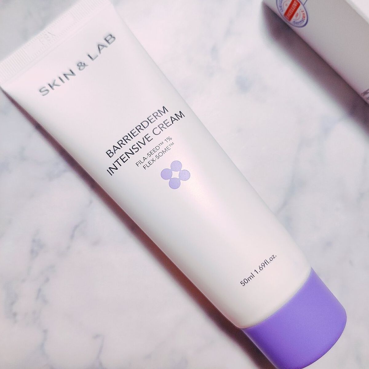 バリアダームモイストクリーム/SKIN&LAB/フェイスクリームを使ったクチコミ（2枚目）