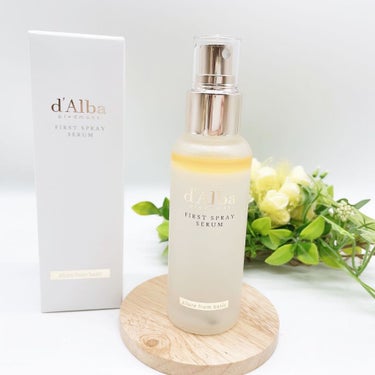 ダルバ ホワイトトリュフインテンシブセラムのクチコミ「d’Alba(ダルバ)White Truffle First Spray Serum✨


1.....」（1枚目）