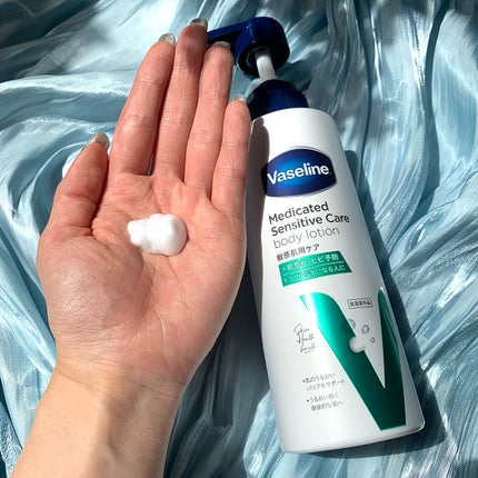 メディケイティッド センシティブケア ボディローション うるおいケア <医薬部外品>/ヴァセリン/ボディローションを使ったクチコミ(3枚目)