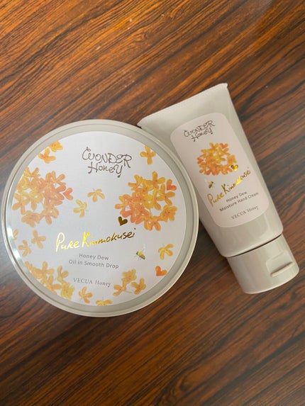ワンダーハニー とろとろハンドクリーム ピュアキンモクセイ/VECUA Honey/ハンドクリームを使ったクチコミ(1枚目)