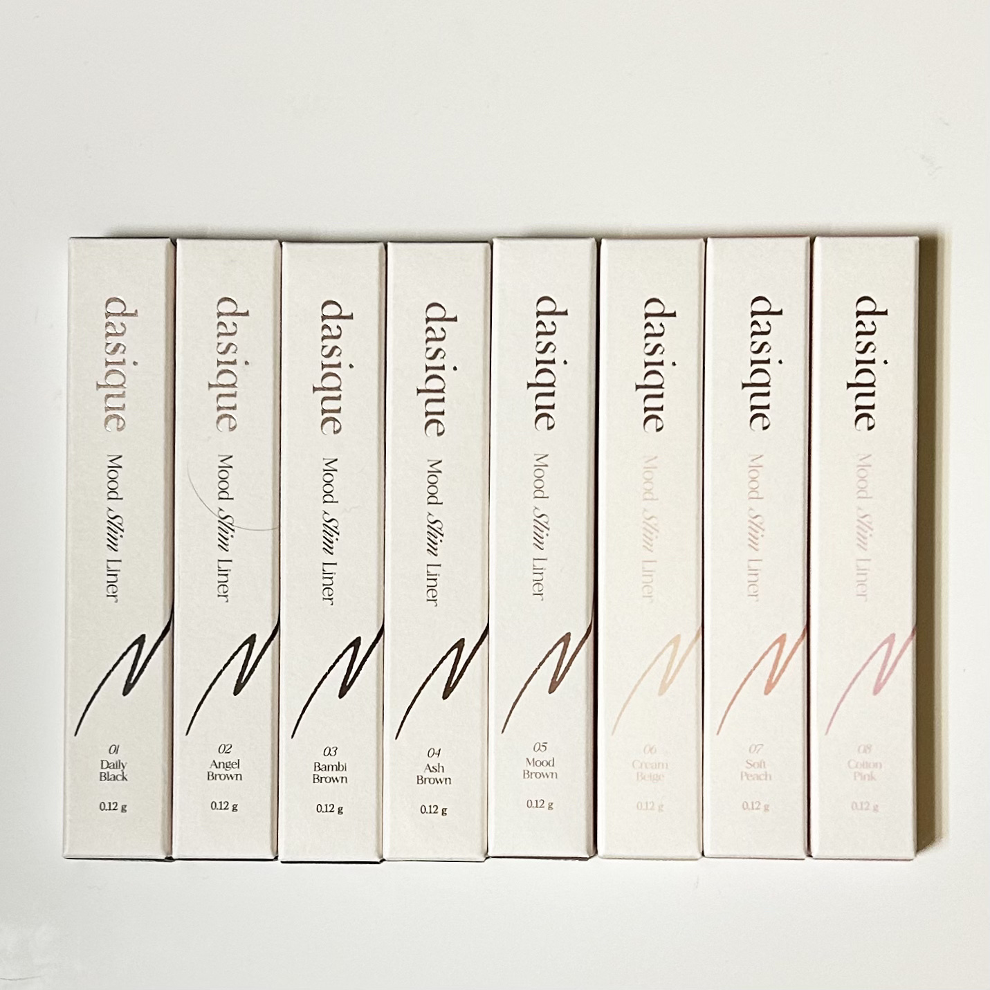 ムードスリムライナー 05 ムードブラウン/dasique/ペンシルアイライナーを使ったクチコミ（2枚目）