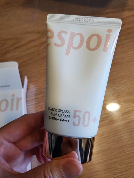 ウォータースプラッシュサンクリーム/espoir/日焼け止め・UVケアを使ったクチコミ(1枚目)