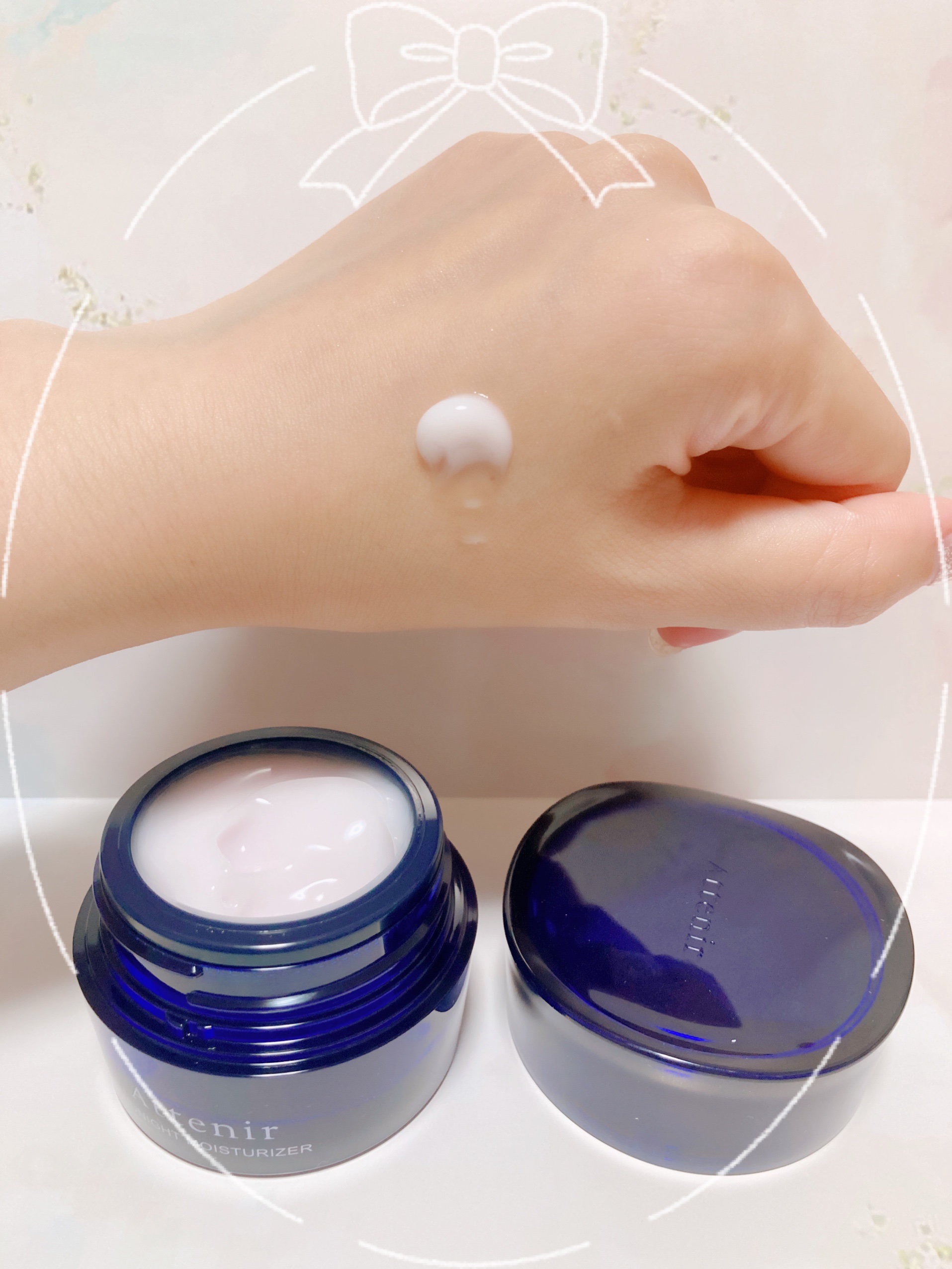 アテニア ミッドナイトモイスチャライザー/アテニア/フェイスクリームを使ったクチコミ（2枚目）