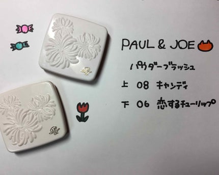 パウダー ブラッシュ/PAUL & JOE BEAUTE/パウダーチークを使ったクチコミ(1枚目)