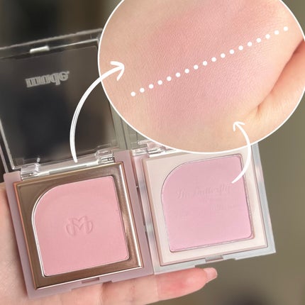 フラッターブラッシャー/mude/パウダーチークを使ったクチコミ(2枚目)