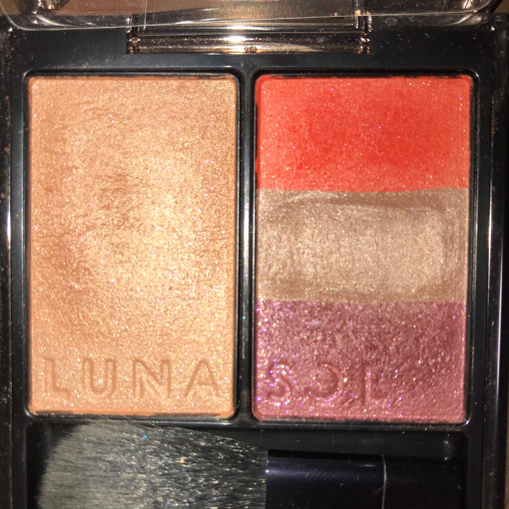 フュージングカラーパレット/LUNASOL/アイシャドウパレットを使ったクチコミ(2枚目)