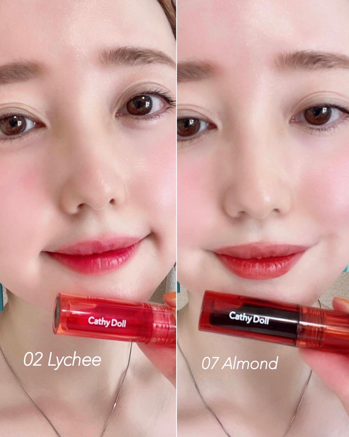 Vit C ウォーターティント/CathyDoll/リップティントを使ったクチコミ(2枚目)