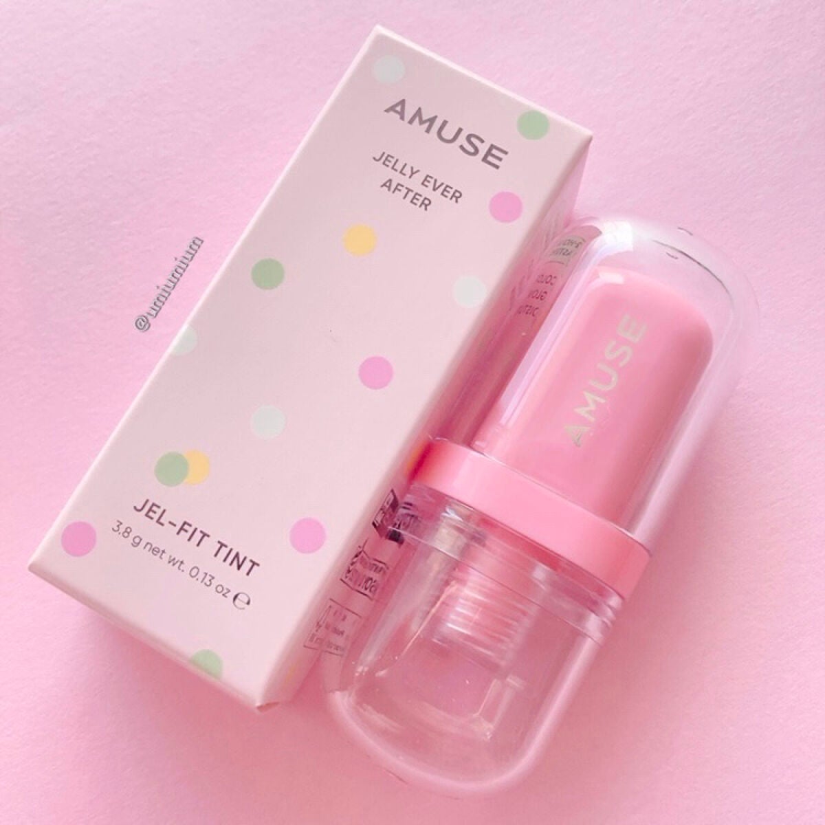 ジェルフィットティント/AMUSE/リップティントを使ったクチコミ(6枚目)