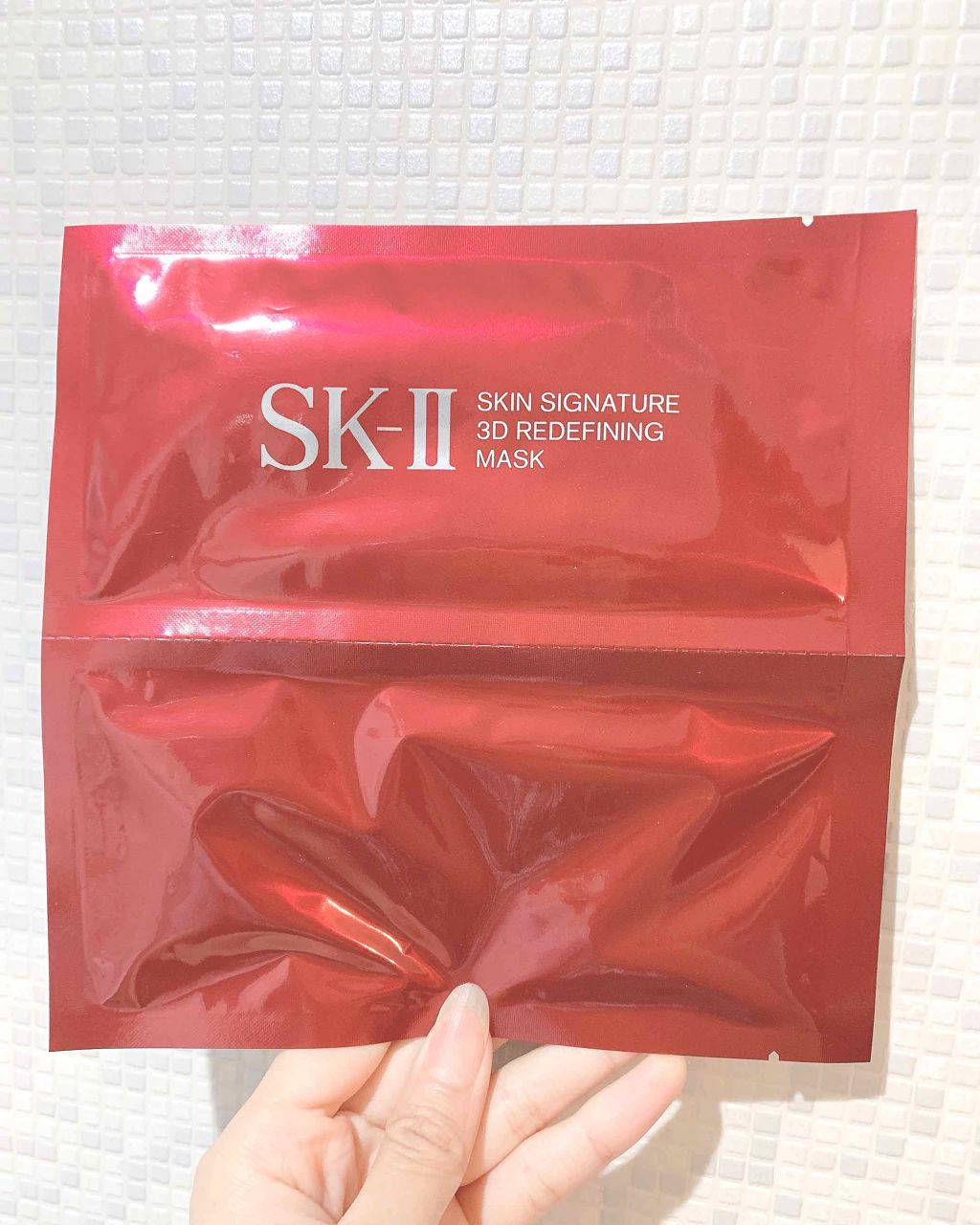 スキン シグネチャー 3D リディファイニング マスク/SK-II/シートマスク・パックを使ったクチコミ(1枚目)