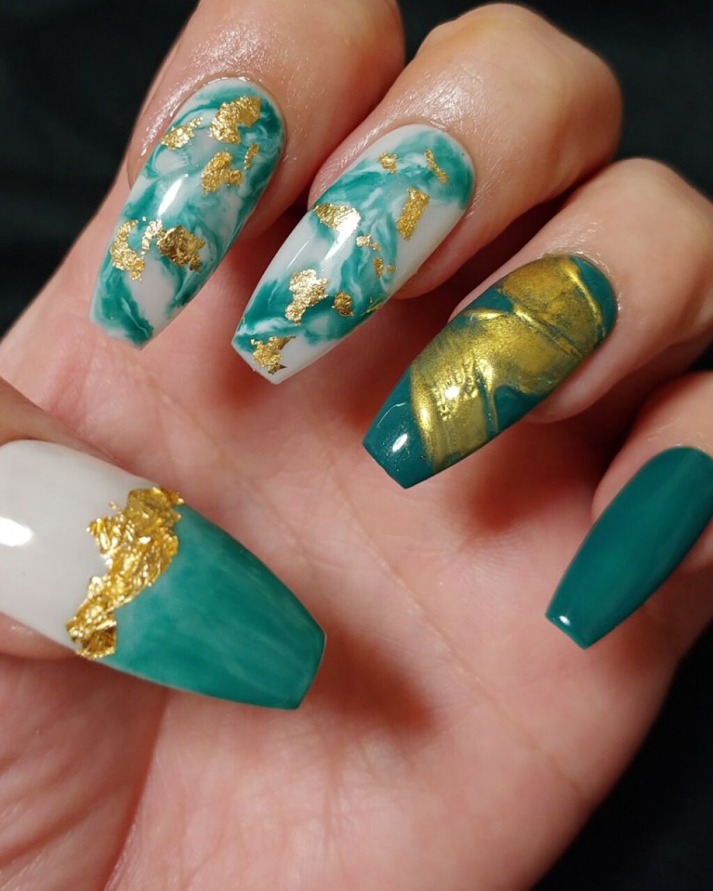 ジェルネイル（ライト対応）/セリア/ジェルネイルを使ったクチコミ（1枚目）