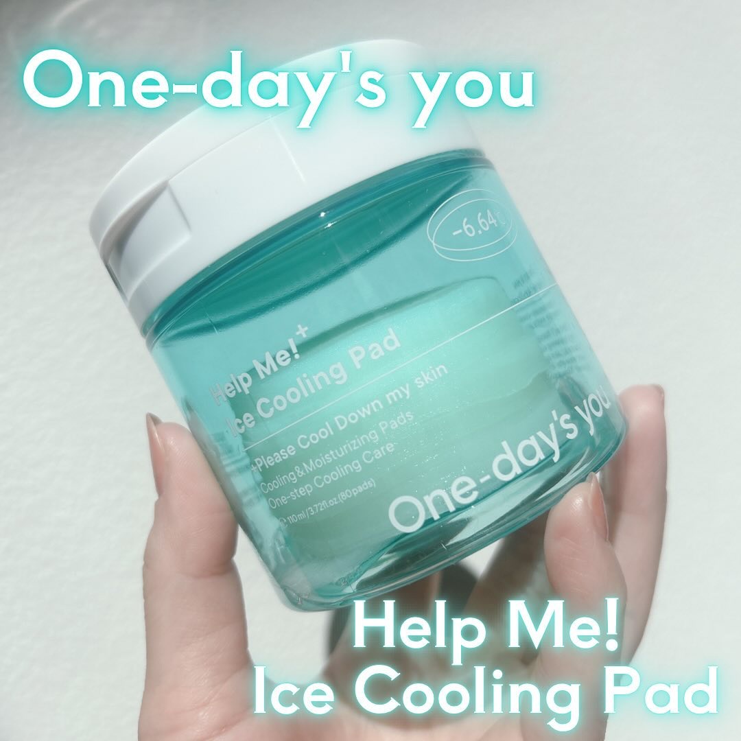 ヘルプミー! アイスクーリングパッド/One-day's you/トナーパッドを使ったクチコミ（1枚目）