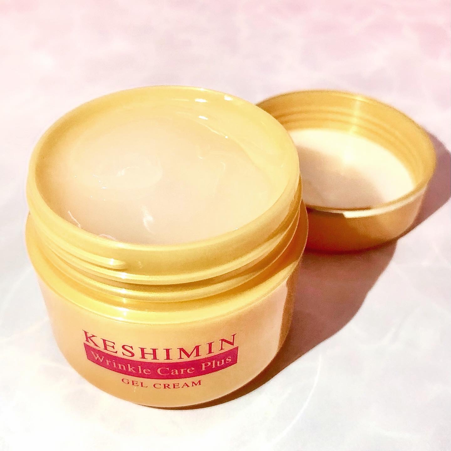 リンクルケアプラスジェルクリーム/ケシミン/フェイスクリームを使ったクチコミ（3枚目）