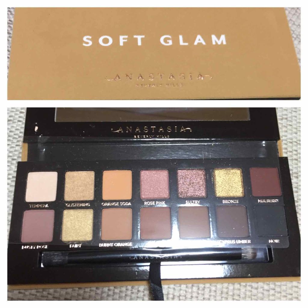 SOFT GLAM アイシャドウ パレット/アナスタシア ビバリーヒルズ/アイシャドウパレットを使ったクチコミ(1枚目)