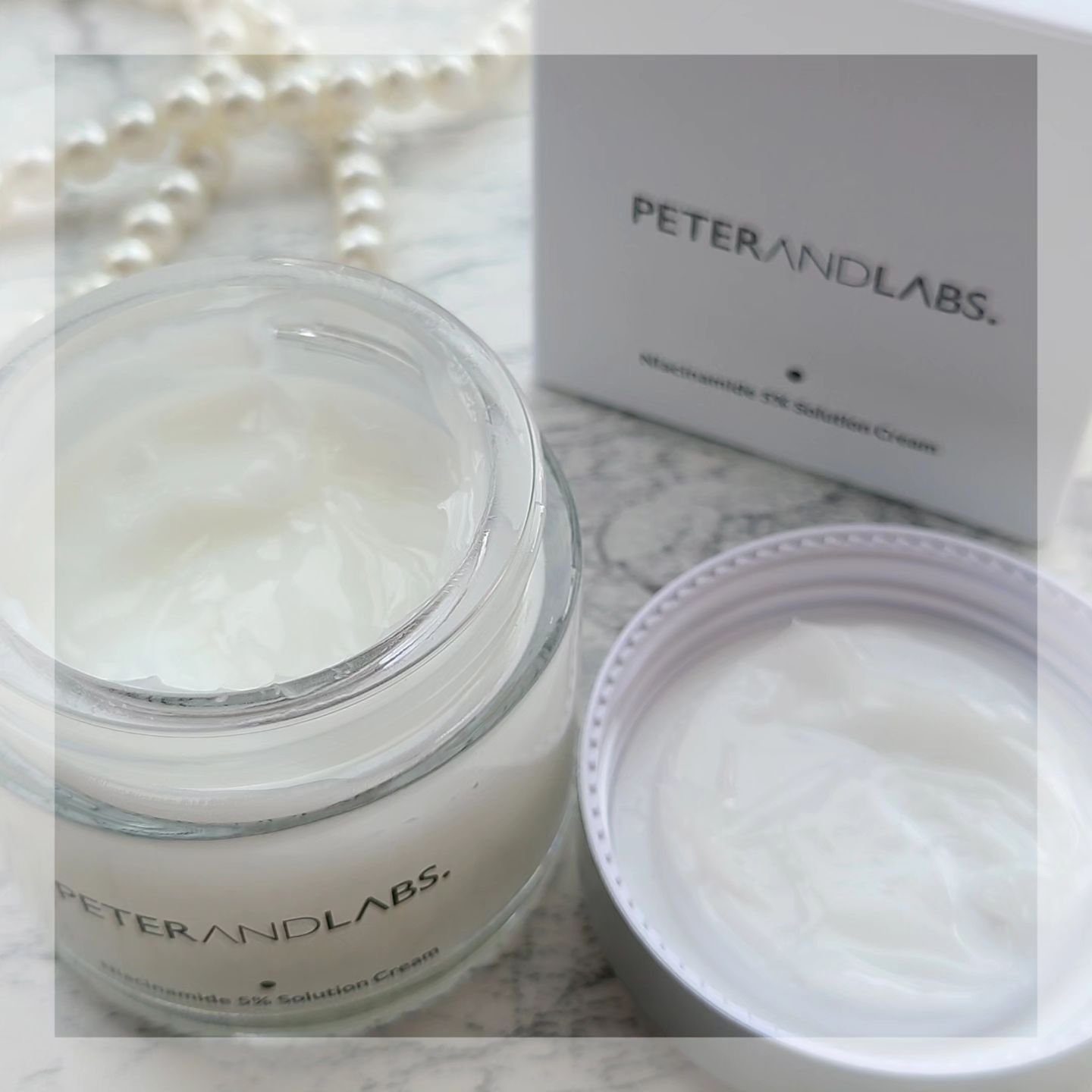 ナイアシンアミド5% ソリューション モイスチャークリーム/PETERANDLABS/フェイスクリームを使ったクチコミ（2枚目）