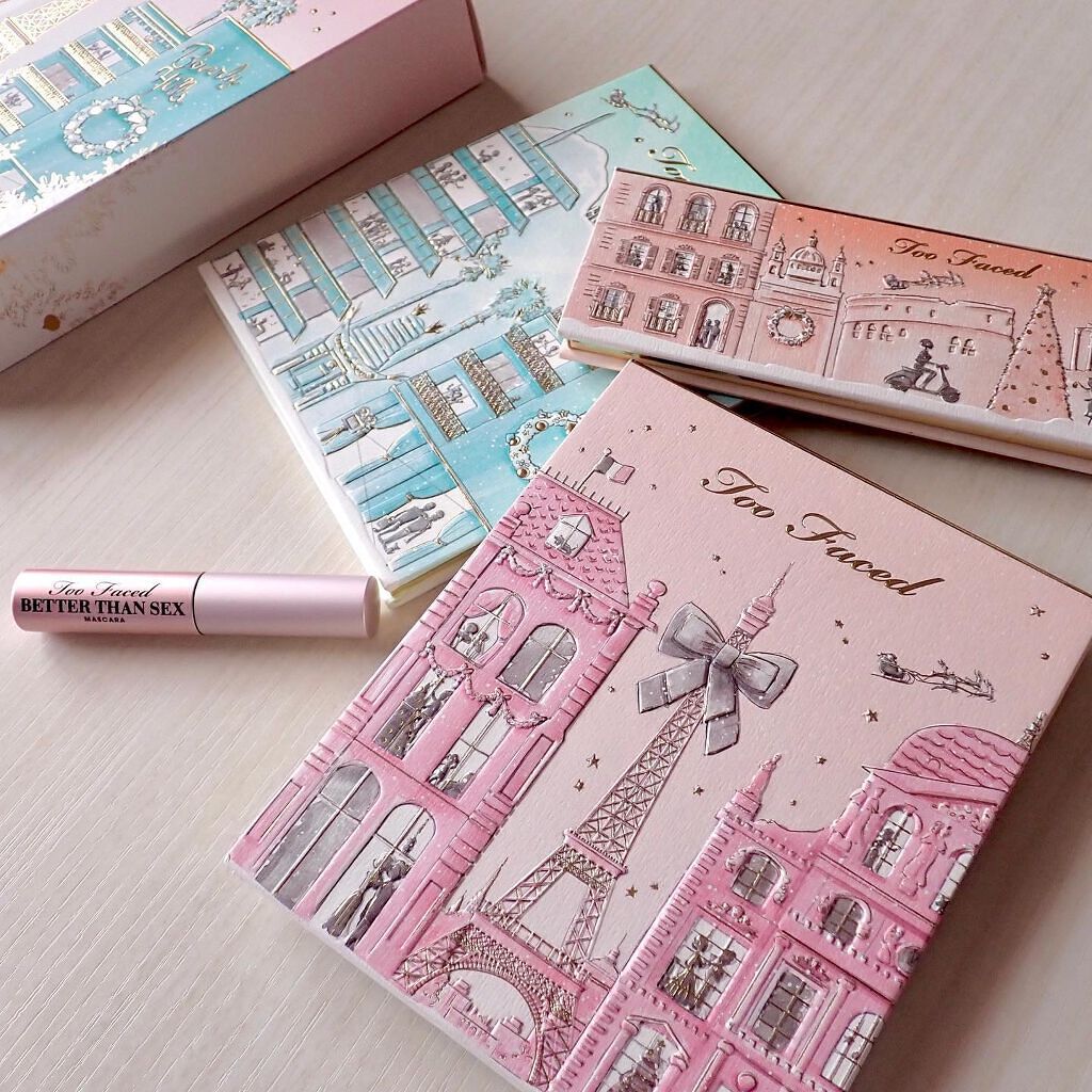 クリスマス イン ザ シティ メイクアップコレクション/Too Faced/メイクアップキットを使ったクチコミ(2枚目)