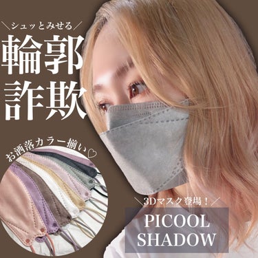 PICOOL SHADOW/Picool/マスクを使ったクチコミ（1枚目）