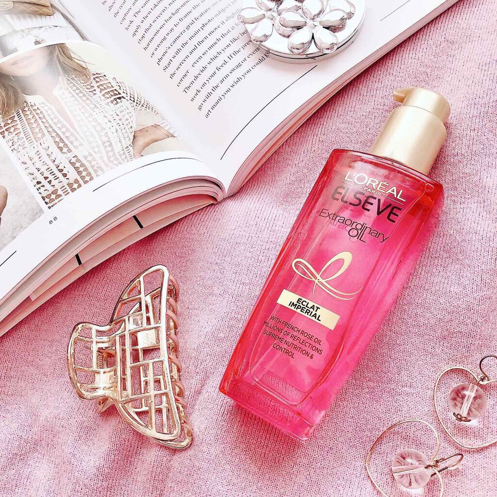 エクストラオーディナリー オイル エクラアンペリアル 艶髪オイル/ロレアル パリ/ヘアオイルを使ったクチコミ（1枚目）