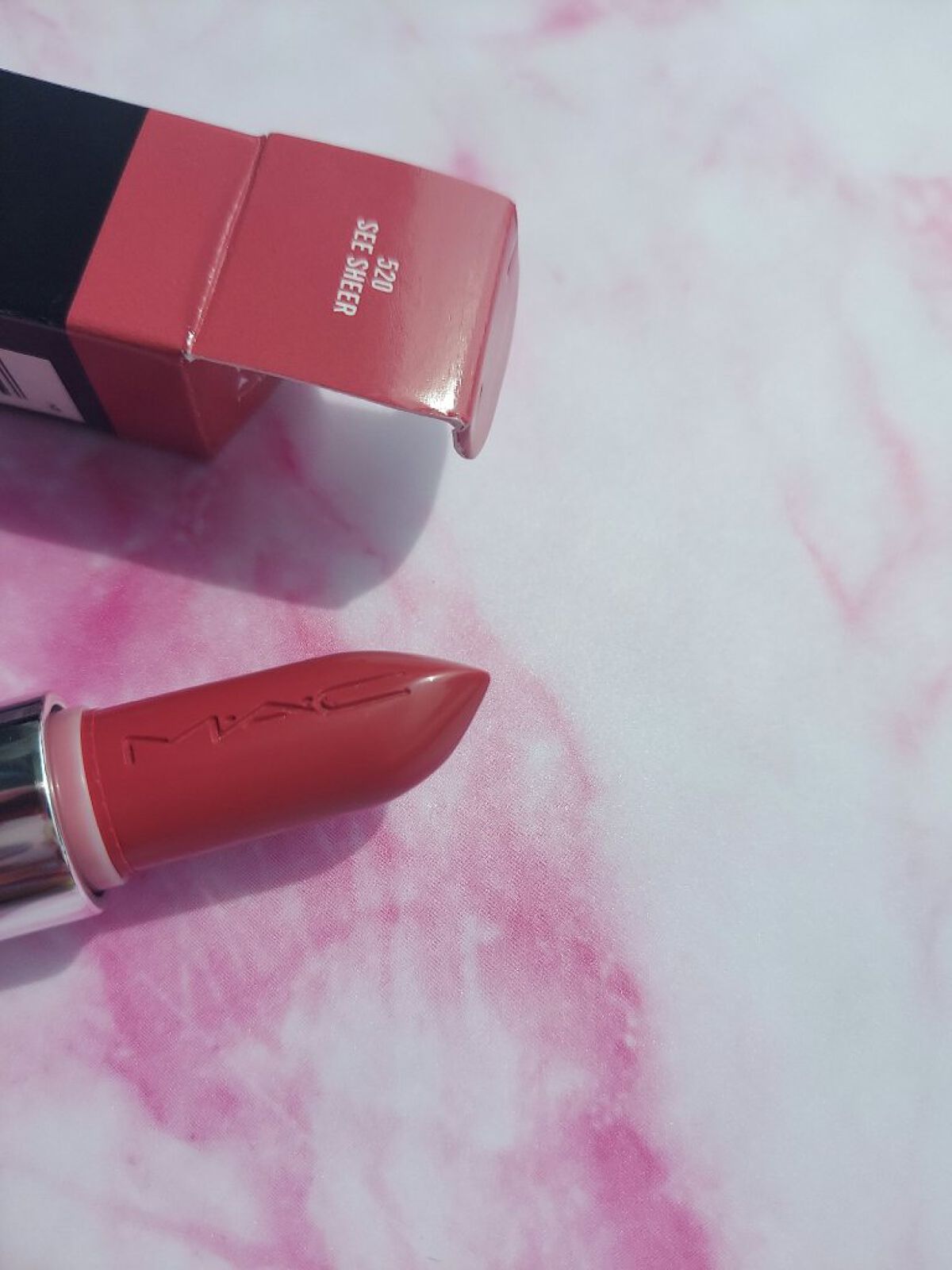 ラスターガラス リップスティック/M・A・C/口紅を使ったクチコミ（2枚目）