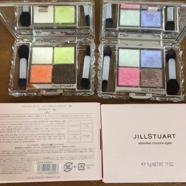 シマークチュールアイズ 02 fairy dazzle/JILL STUART/アイシャドウパレットを使ったクチコミ（1枚目）