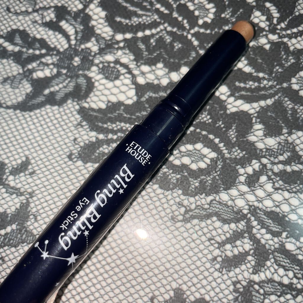 キラキラ アイシャドウ/ETUDE/スティックアイシャドウを使ったクチコミ（1枚目）