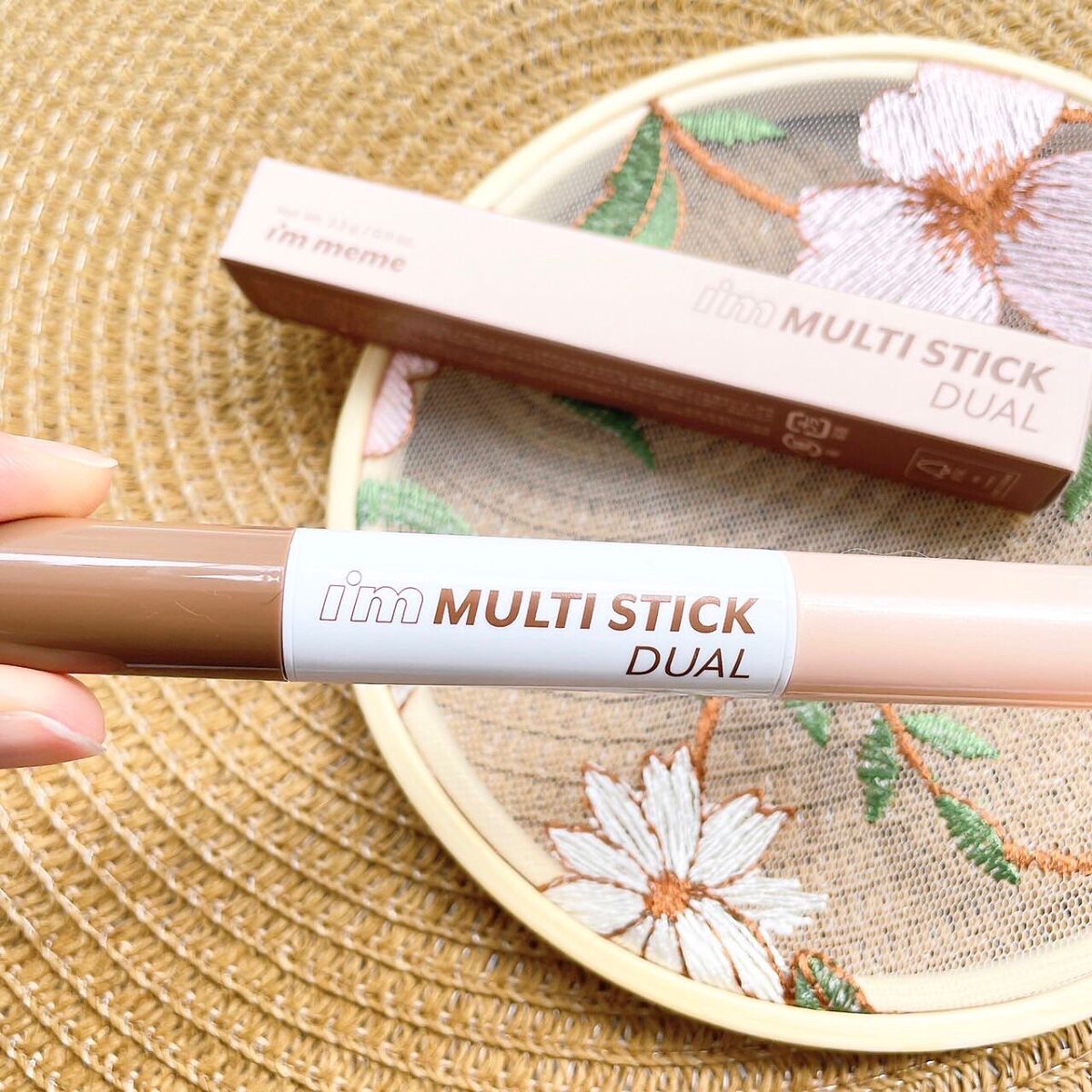アイムマルチスティック デュアル MD01 デュアルフェースカラー/i’m meme/シェーディングを使ったクチコミ（2枚目）