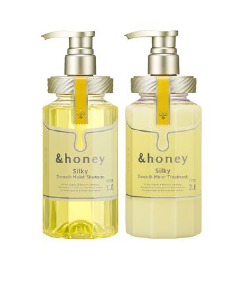 シルキー スムースモイスチャー シャンプー 1.0/ヘアトリートメント 2.0 &honey