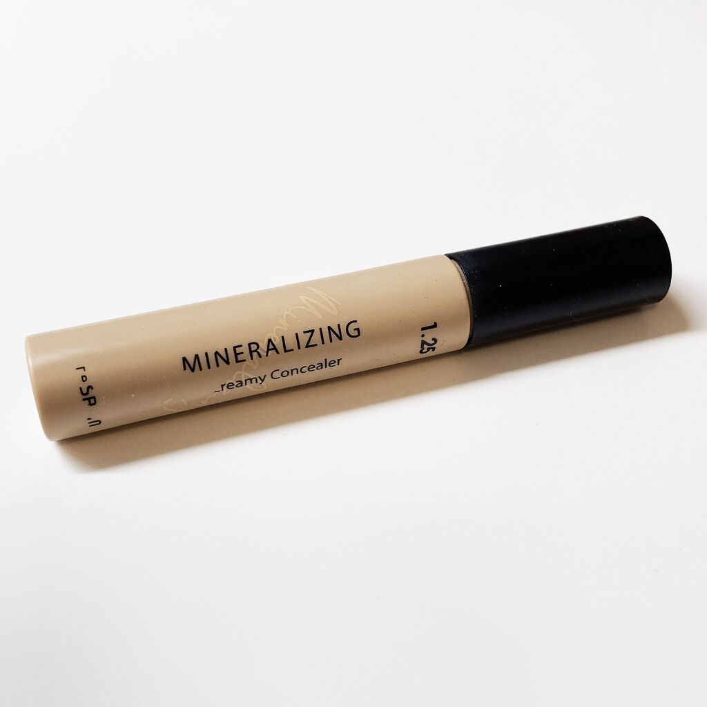 ミネラライジング クリーミーコンシーラー 1.25 クリームラテ/the SAEM/リキッドコンシーラーを使ったクチコミ（1枚目）