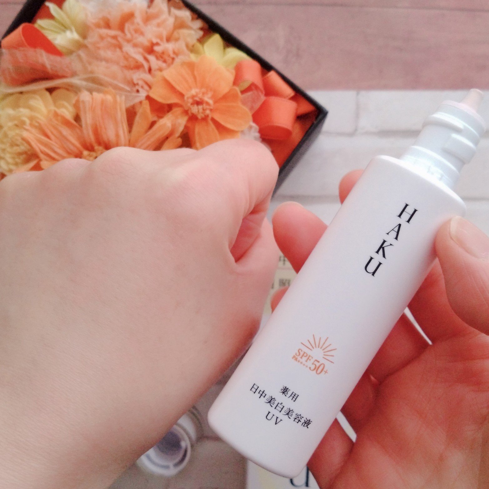 薬用　日中美白美容液/HAKU/美容液を使ったクチコミ（3枚目）