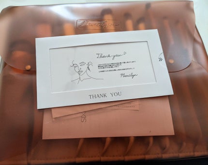 SIXPLUS X MARILYN 10本メイクアップブラシセット/SIXPLUS/メイクブラシを使ったクチコミ(1枚目)