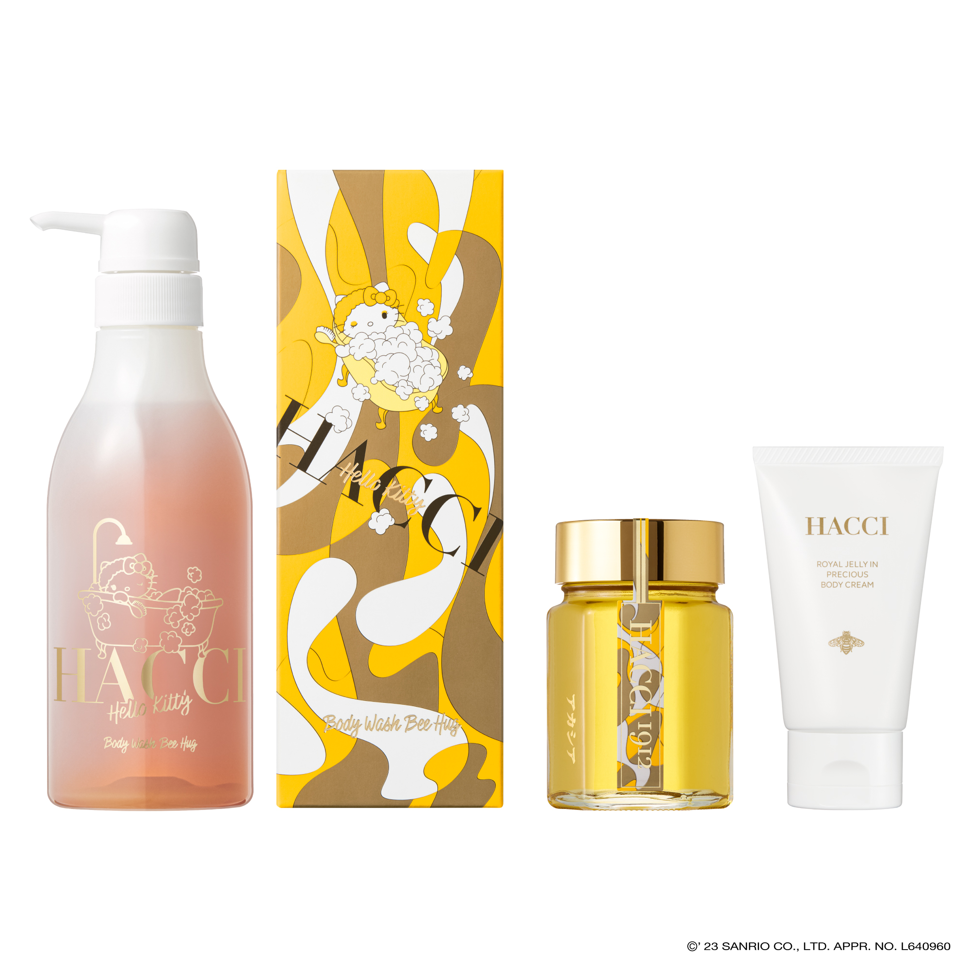 HACCI POPUP限定 ボディウォッシュ BEE HUG セット