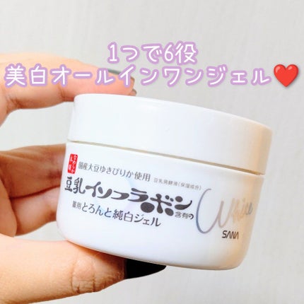 とろんと濃ジェル 薬用美白 N/なめらか本舗/オールインワン化粧品を使ったクチコミ(2枚目)