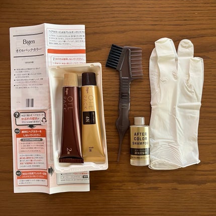 オイルパックカラー/ビゲン/ヘアカラーを使ったクチコミ(2枚目)