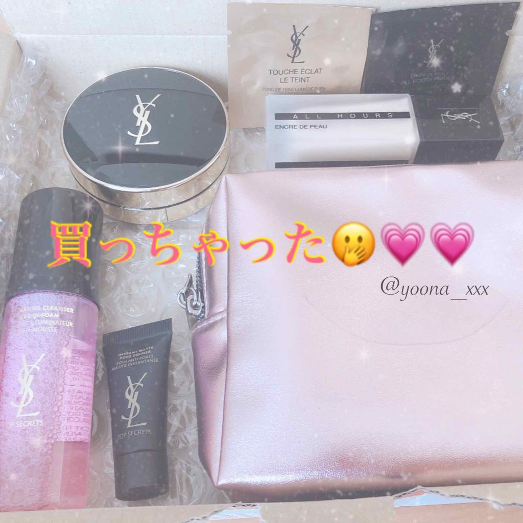 アンクル ド ポー ルクッション 30/YVES SAINT LAURENT BEAUTE/クッションファンデーションを使ったクチコミ（1枚目）