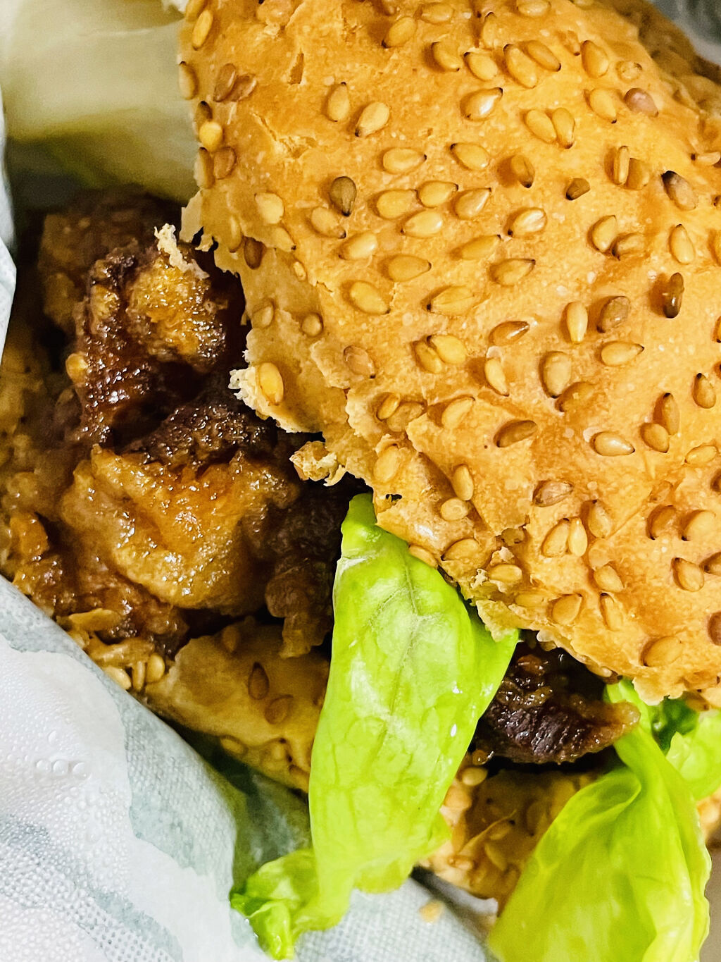 チャイニーズチキンバーガー/ラッキーピエロ/食品を使ったクチコミ（2枚目）