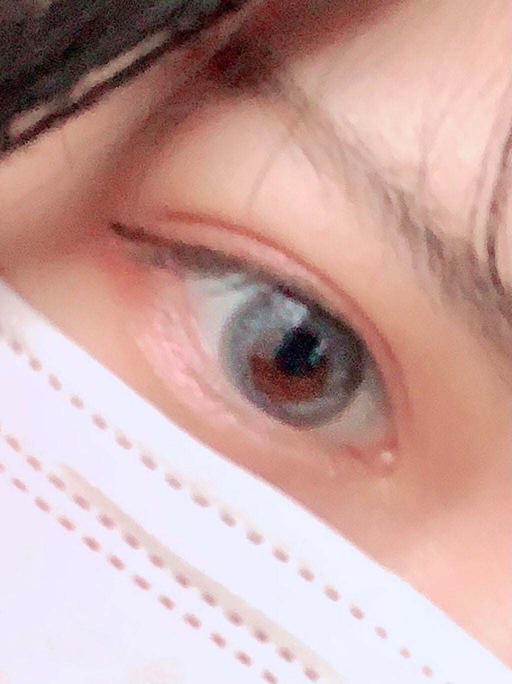 みあ on LIPS 「JILLSTUARTコンタクト💙人生初のカラコンを先日購入致し..」(3枚目)