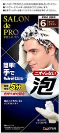 泡のヘアカラーEX メンズスピーディー(白髪用) 6 ダークブラウン
