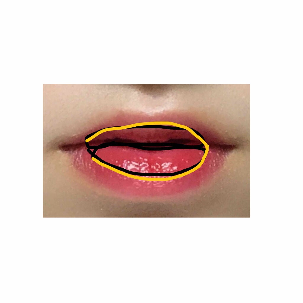 ジューシーラスティングティント/rom&nd/リップティントを使ったクチコミ(3枚目)