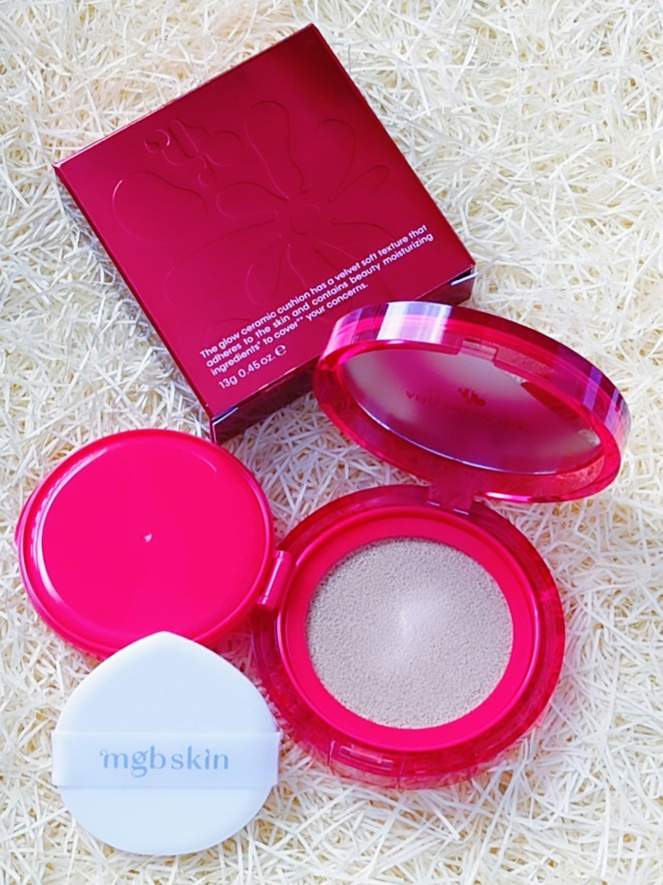 グロウセラミッククッション/mgb skin/クッションファンデーションを使ったクチコミ(1枚目)