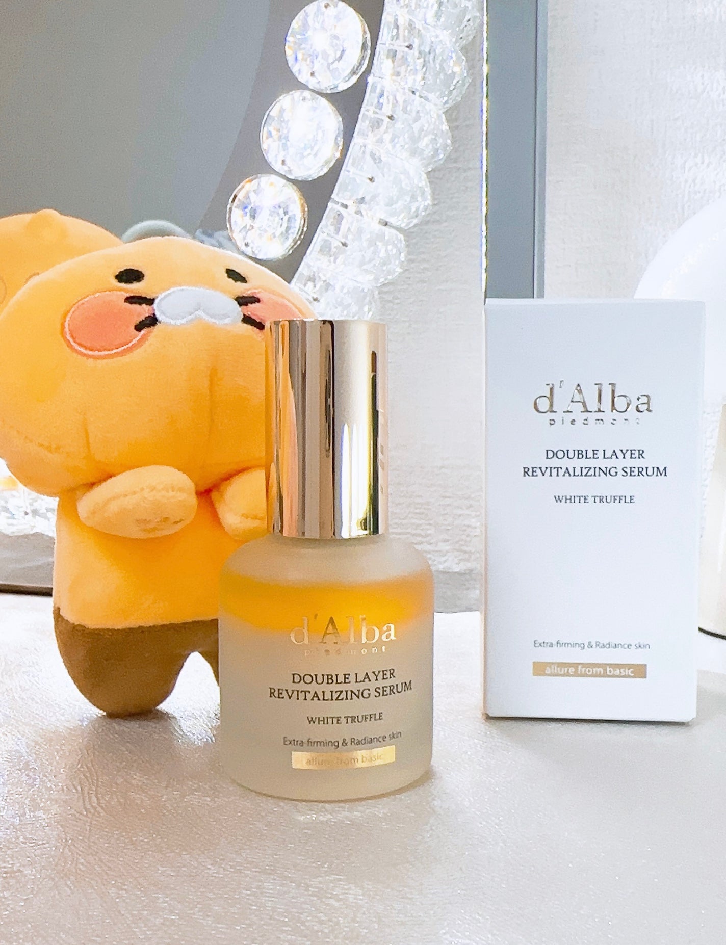 ホワイトトリュフダブルレイヤーリバイタライジングセラム/ダルバ/美容液を使ったクチコミ(6枚目)