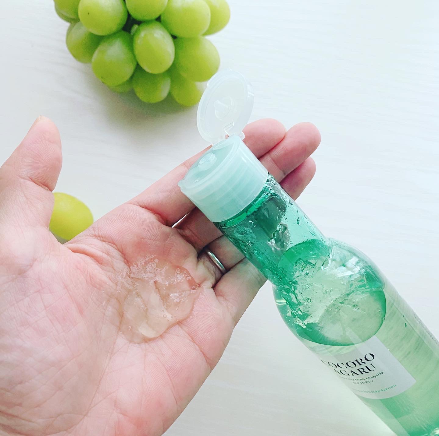 クレンジングジュレ シャルドネミックス/cocoroagaru/クレンジングジェルを使ったクチコミ（3枚目）