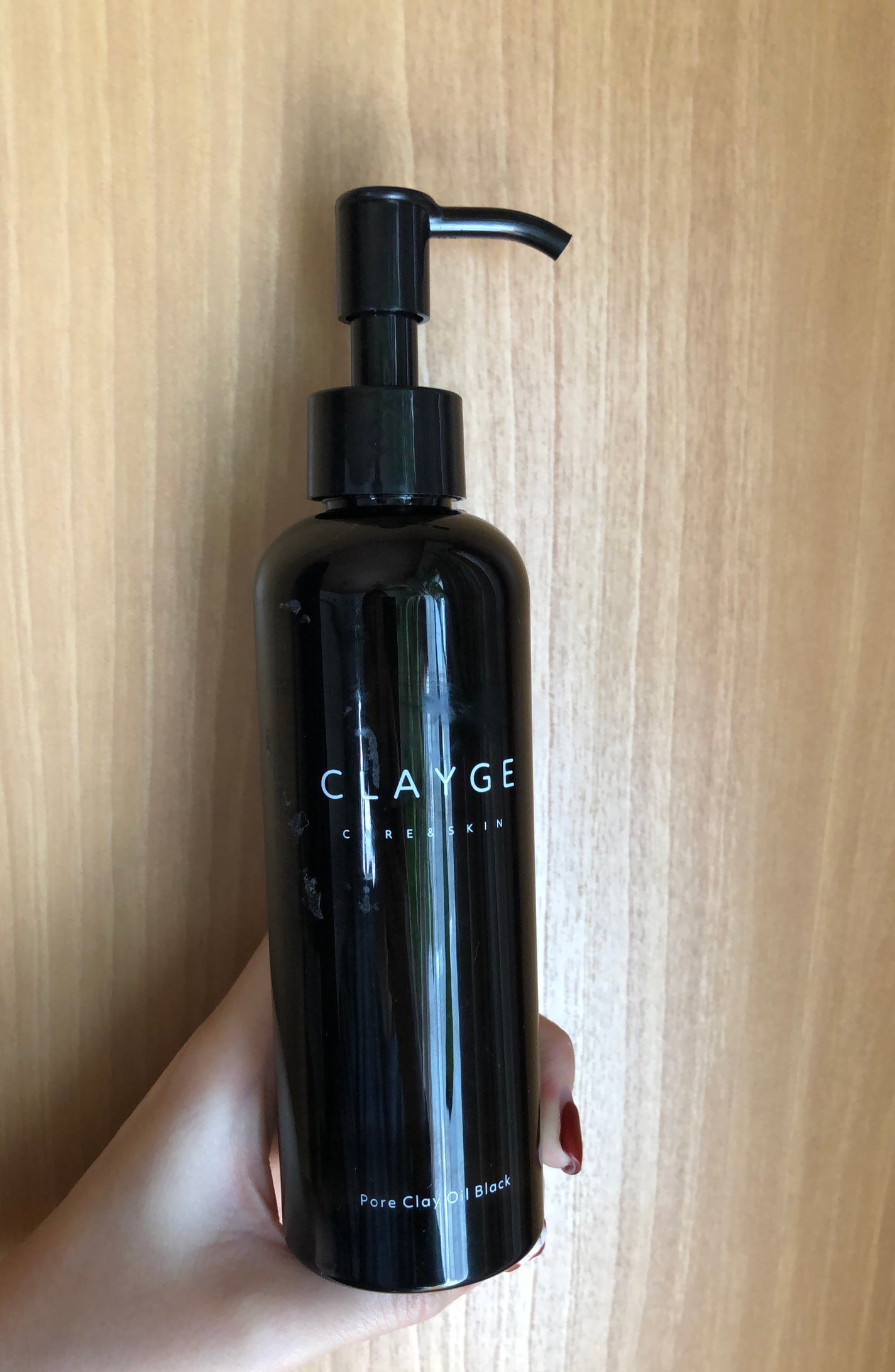 ポアクレイオイル ブラック/CLAYGE/オイルクレンジングを使ったクチコミ(1枚目)