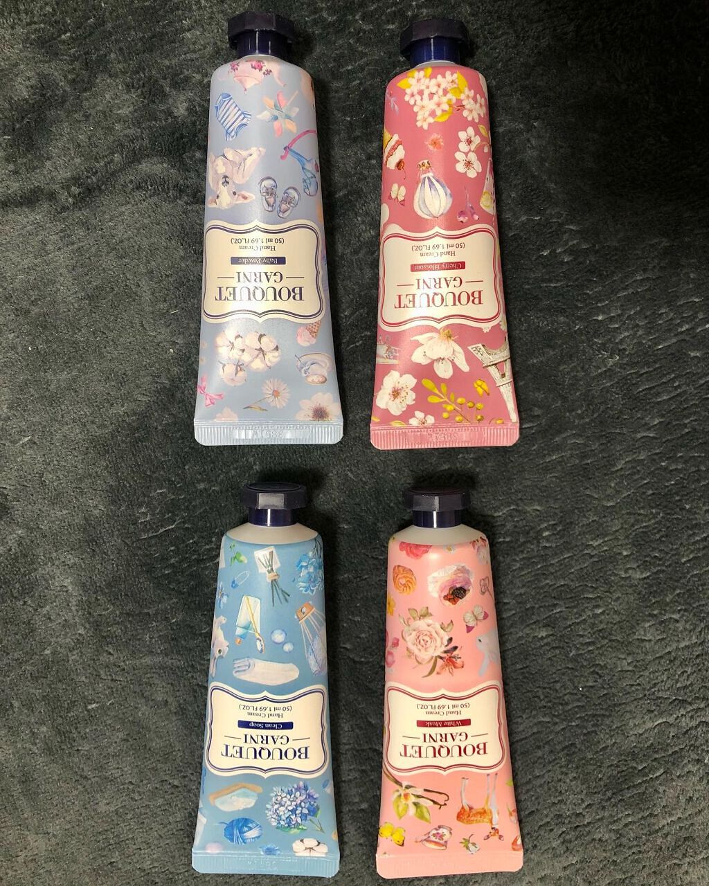 フレグランスハンドクリーム 4種セット/Bouquet Garni/ハンドクリームを使ったクチコミ（2枚目）