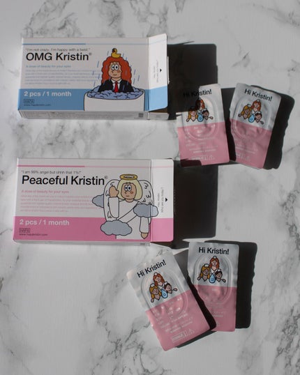 OMG kristin/Hapa kristin/カラーコンタクトレンズを使ったクチコミ(9枚目)