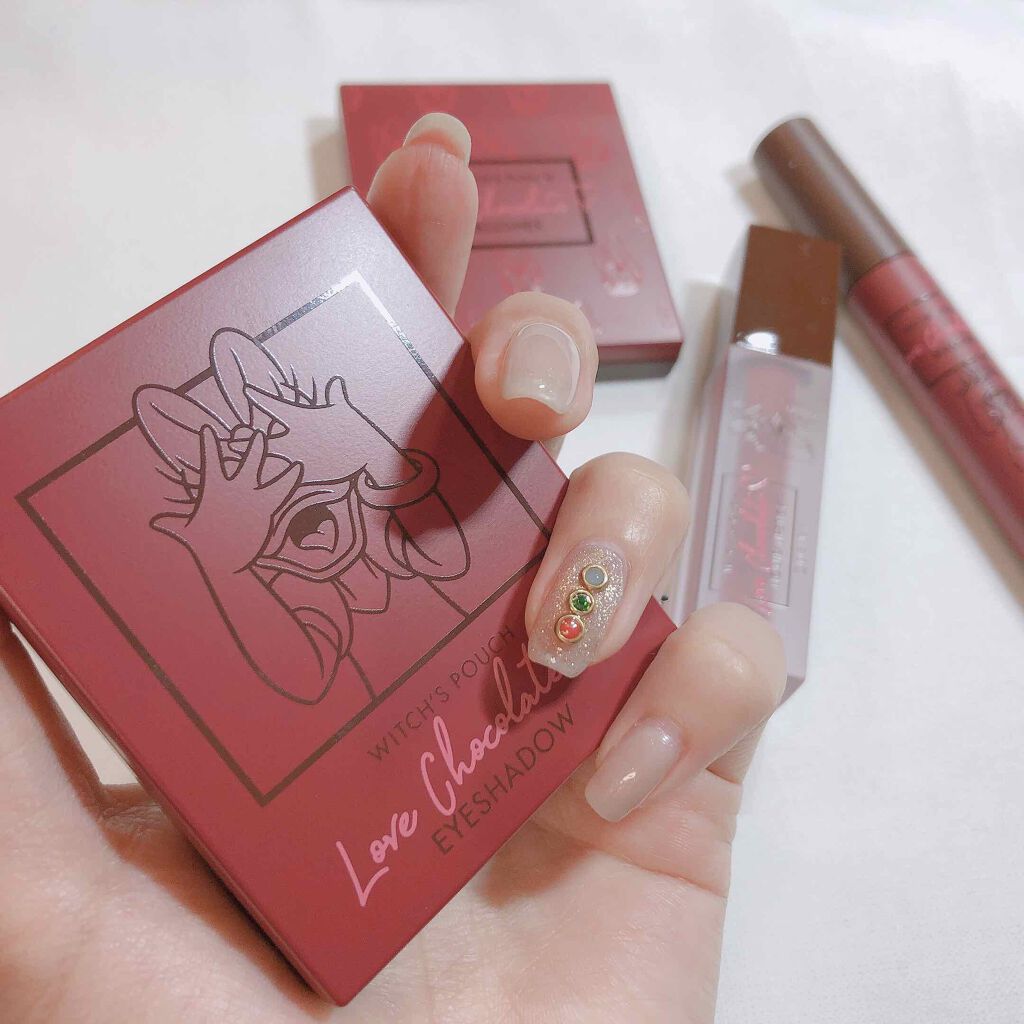 Love Chocolate アイシャドウ/Witch's Pouch/アイシャドウパレットを使ったクチコミ(2枚目)