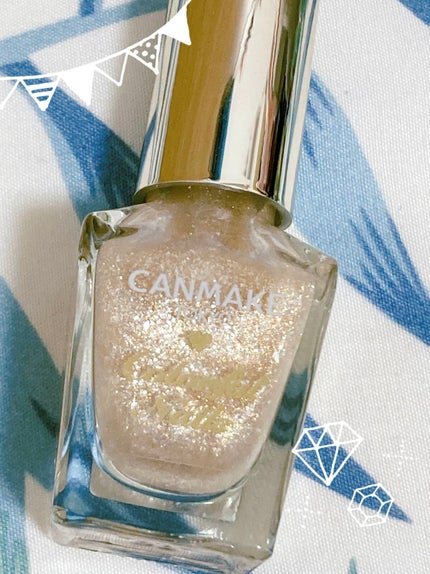 #セルフネイル,#ネイル,#ラメネイル,#キャンメイク_ネイル,#夏ネイル,#サマーネイルのネイルデザイン
